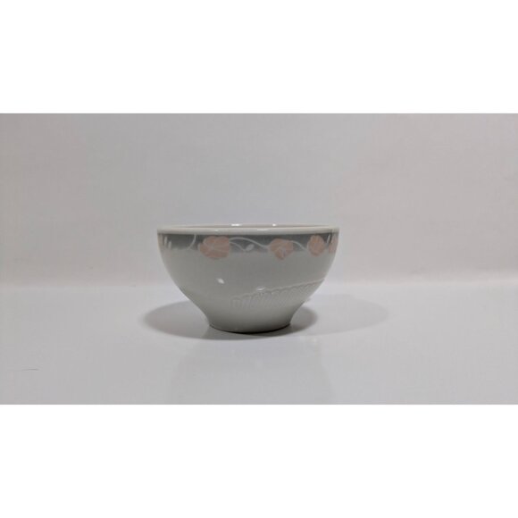 Syracuse China Maymont Tea Cup Mug Grey Pink Floral Restaurant Ware Vintage - Picture 10 of 10